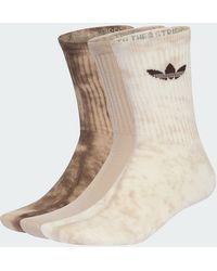 adidas Originals - Tie Dye Crew Socks 3 Pairs - Lyst