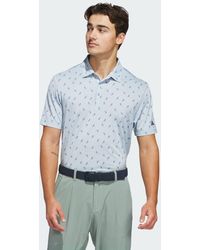 adidas - ULTIMATE365 PRINTED MESH POLOSHIRT - Lyst