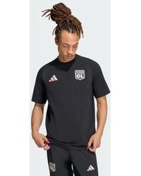 adidas - Olympique Lyonnais Tiro Travel T-Shirt - Lyst