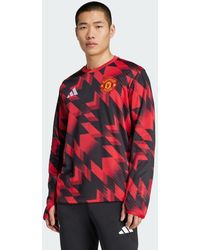 adidas - Manchester United 25/26 Pre-Match Warm Top - Lyst