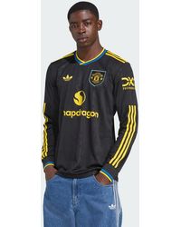 adidas Originals - Manchester United 25/26 Long Sleeve Third Jersey - Lyst