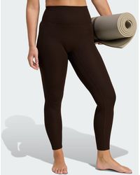 adidas - All Me Rib 7/8 Leggings - Lyst