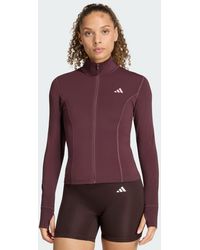 adidas - 3 Stripes Studio Zip Through Jacket - Lyst