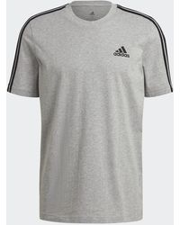 adidas - Essentials 3-stripes T-shirt - Lyst