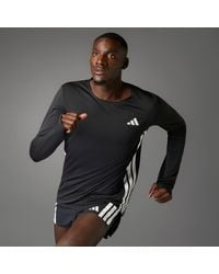 adidas - Adizero Running Long Sleeve Long-Sleeve Top - Lyst