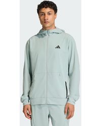 adidas - Chaqueta Deportiva De Entrenamiento Con Capucha Y Cierre De Cremallera D4T - Lyst
