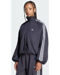 adidas - Adilenium Season 6 Faux Suede Track Top - Lyst