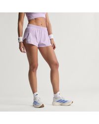 adidas - Adizero Essentials Running Split Shorts - Lyst