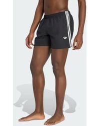 adidas - 3 Stripes Swimshorts - Lyst