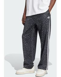 adidas - Track Pants Firebird Loose Leopard - Lyst