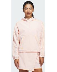 adidas - Ultimate365 Seersucker Quarter-Zip Jacket - Lyst