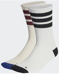 adidas - Premium Mid Crew Socks 2 Pairs - Lyst