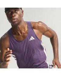adidas - Adizero Running Tank Top - Lyst