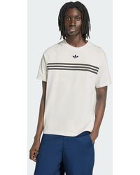 adidas Originals - Chest Stripes T-shirt - Lyst