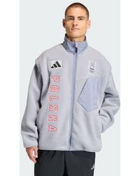 adidas - Poc Xploric High Pile Fleecejacke - Lyst