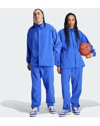 adidas - Basketball Snap Pants - Lyst
