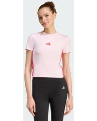 adidas - Essentials 3-Stripes Slim Baby T-Shirt - Lyst
