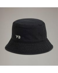 adidas - Y-3 Bucket Hat - Lyst