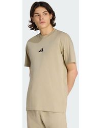 adidas - Lifestyle Essentials Small Logo Single Jersey Tee Kc0905 - Lyst