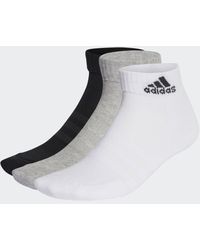 adidas - Cushioned Sportswear Ankle Socks 3 Pairs - Lyst