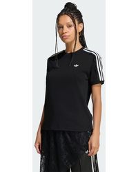 adidas Originals - Lace 3 Stripes T-Shirt - Lyst