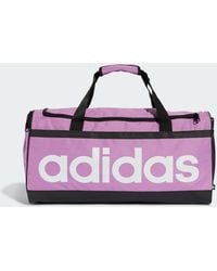 adidas - Essentials Linear Duffel Bag Medium - Lyst