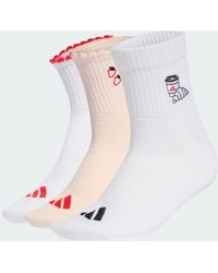 adidas - Graphic Socks 3 Pair Pack - Lyst