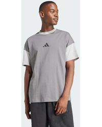 adidas - All Szn Colorblock Tee - Lyst