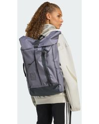 adidas - Utility Backpack Roll Top - Lyst