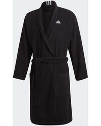 adidas - Cotton Dressing Gown - Lyst