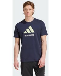 adidas - Real Madrid Seasonal Graphic T-Shirt - Lyst