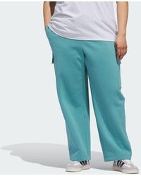 adidas - Essentials Inclusive Linear Fleece Cargo Pants - Lyst