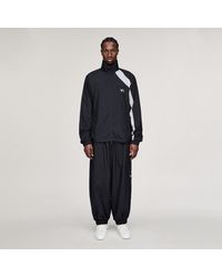 adidas - Y-3 Raw Edge 3 Stripes Nylon Shell Tracksuit Bottoms - Lyst
