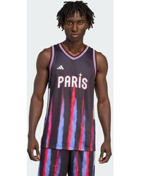 adidas - Paris Basketball Home Jersey - Lyst