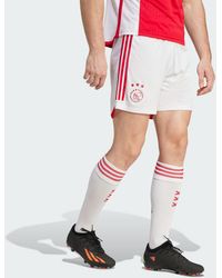 adidas - Ajax Amsterdam 23/24 Home Shorts - Lyst