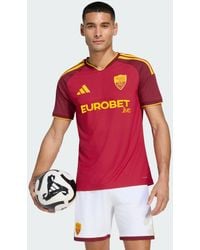 adidas - As Roma 26/27 Home Authentic Jersey - Lyst