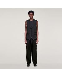 adidas - Y-3 Sport Uniform Ut Straight Leg Trousers - Lyst