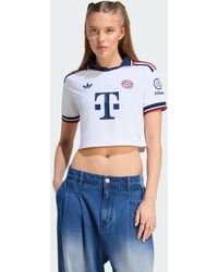 adidas - Fc Bayern 26/27 Away Cropped Jersey - Lyst