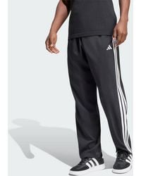 adidas - Essentials 3-Stripes Stanford Lite Woven Tapered Open Hem Tracksuit Bottoms - Lyst