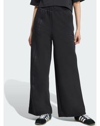 adidas - Off Placed 3-Stripes Wide Pant - Lyst