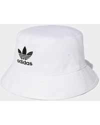 adidas - Adicolor Trefoil Bucket Hat Osfw - Lyst