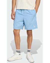 adidas - Trefoil Essentials Woven Shorts - Lyst