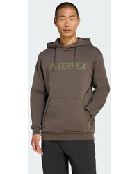 adidas - Terrex Multi Large Logo Hoodie - Lyst