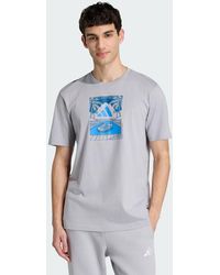 adidas - Summer Slides Relax Graphic T-Shirt - Lyst