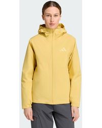 adidas Originals - Terrex Multi Essentials Climaproof Insulated Hooded Jacket - Lyst