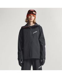 adidas - Terrex Techrock Hybrid Primeknit Climaproof+ Jacket - Lyst