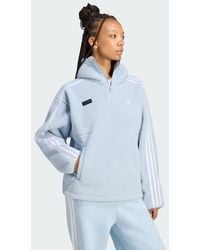 adidas - Originals By Jennie Fleece Hoodie Jacket - Lyst