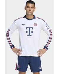 adidas - Fc Bayern 26/27 Away Authentic Jersey Longsleeve - Lyst
