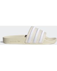 rose gold adidas slides