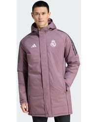 adidas - Real Madrid 25/26 Stadium Parka - Lyst